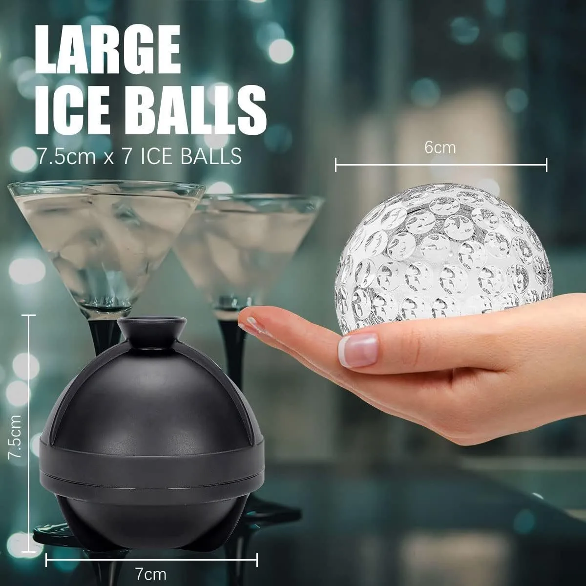 صانع كرات الثلج من السيليكون ل - مراجعة Bitters Bottle Set وسعره