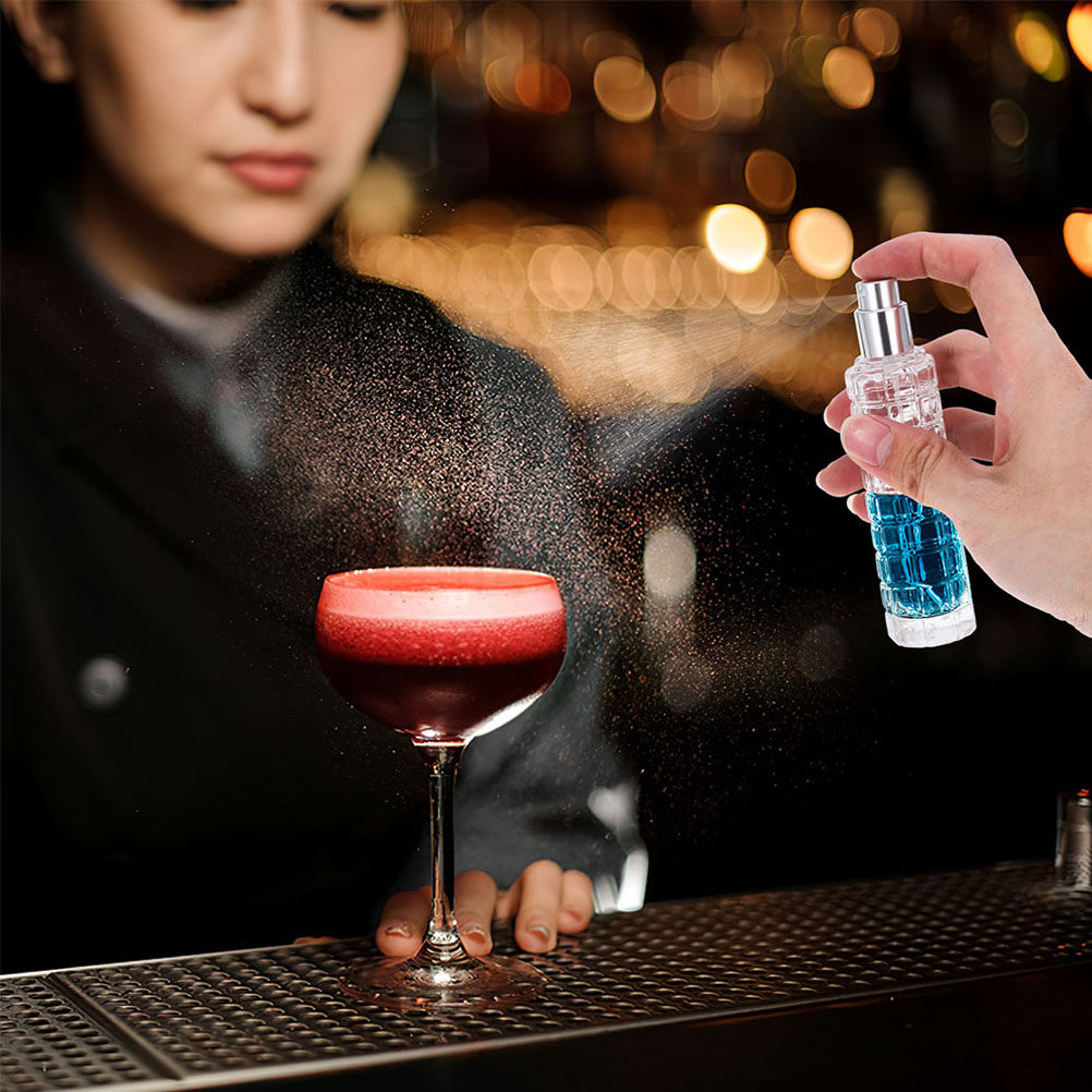 Bitters Bottle Set - زجاجتان قابلتان لإعادة التعبئة لرش المكونات