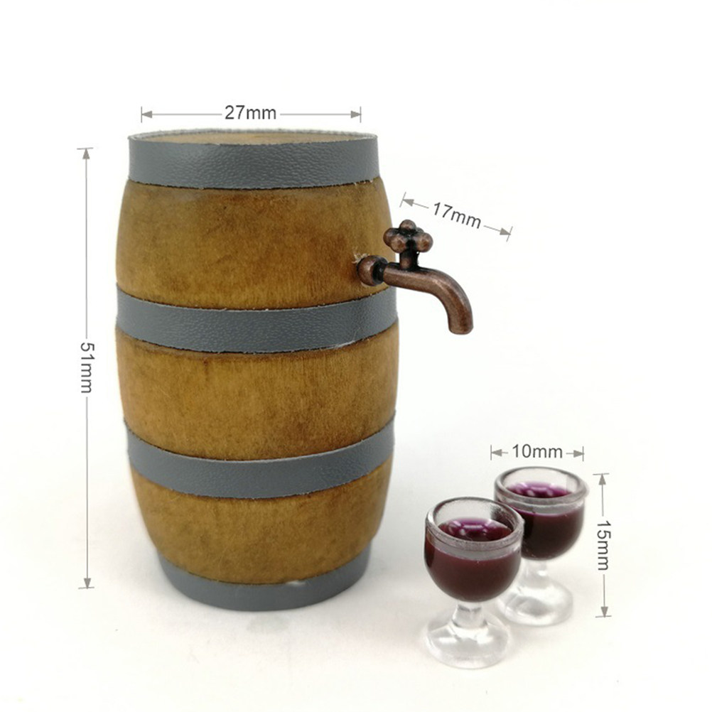 مجموعة براميل نبيذ صغيرة واقعي - مراجعة Home Bar Set وسعره